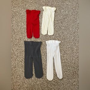 4-pack of Target baby tights